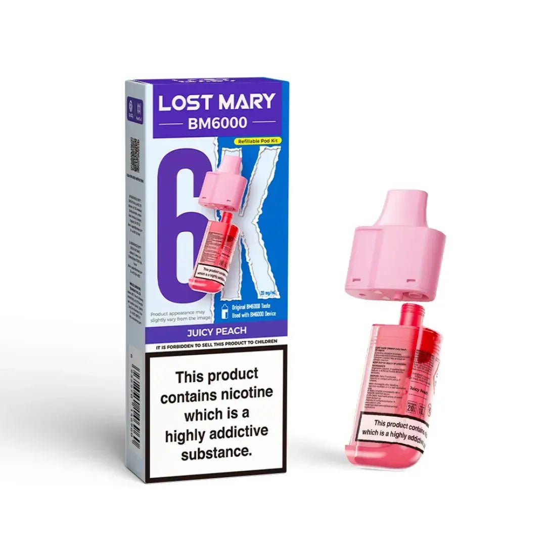 Lost Mary BM6000 New Edition Pods | 5 PACK